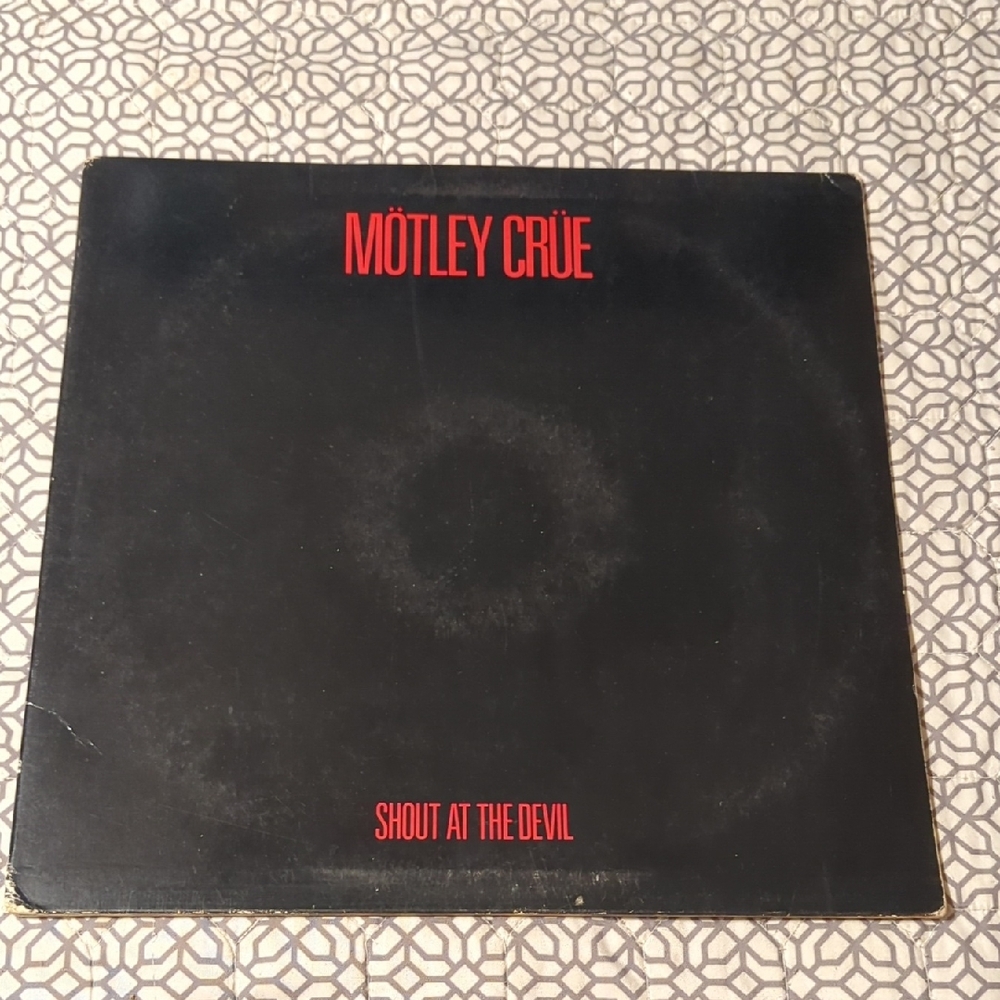 Mötley Crüe 'Shout at the Devil' Vinyl Record